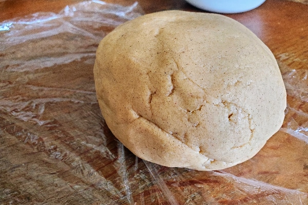 spiced sugar cookie dough