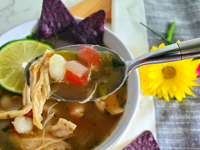 Light and refreshing summer soup with all the Mexican spices that you love combined with the tang of citrus!