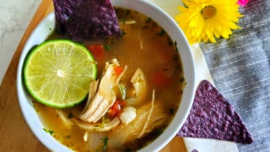 Light and refreshing summer soup with all the Mexican spices that you love combined with the tang of citrus!